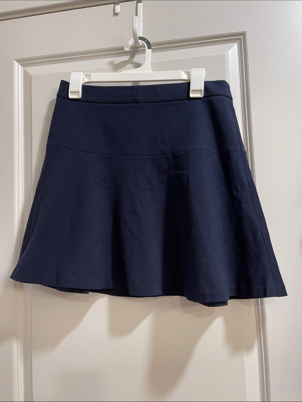 Banana Republic Navy Flared Skirt